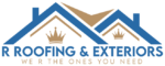 R Roofing and Exteriors logo