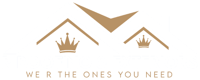 R Roofing and Exteriors logo